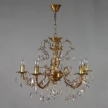 Подвесная люстра Ambiente Alicante 8888/5 AB New Leaf