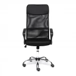 Кресло PRACTIC черный (кож/зам, ткань)