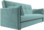 Диван-книжка Лига-018 (Бирюзовый/Велюр) Лига Диванов арт.117837