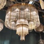 Подвесная люстра большая Cloyd Cartel 10629 (220V, на тросе, круглые)