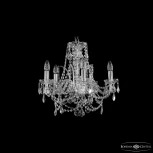 Подвесная люстра Bohemia 1411 1411/5/160 Ni Leafs