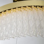 Подвесная люстра светодиодная хрустальная с регулировкой цветовой температуры Modelux MODESTYLE MS.9701.800 BS