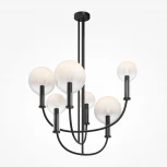 Потолочная люстра на штанге Maytoni Status MOD333PL-06B