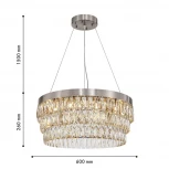 Подвесная люстра Favourite Magnitudo 4715-12P