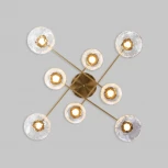 Потолочная люстра Eurosvet Ripple 50389 LED латунь (220V)