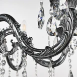 Подвесная люстра Bohemia AL7901 AL79101/8/250 B NB (220V, подвески, на цепи, подсвечник, свеча)