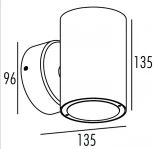 Архитектурная подсветка Oasis Light TUBE LED W78108-Cob-3K