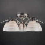 Потолочная люстра Eurosvet Megan 30121/5 сатин-никель (220V)