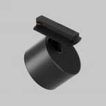 Трековый светильник однофазный, 12W 220V Maytoni Glare TR225-1-GX53-B (круглые)