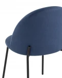 Стул Stool Group Коди велюр синий УТ000036804