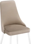 Обеденный стул Notta Лана (Металл/Велюр, Белый/Бежевый) 553580