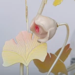 Подвесная люстра Abrasax SD0979/6 (220V, на цепи, свеча, цветы, листья, розы)