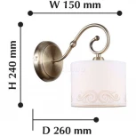 Бра F-Promo Romani 2198-1W