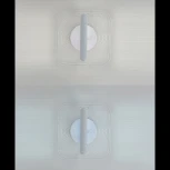 Настенный светильник Natali Kovaltseva Gravur LED LAMPS 81383/1W 7W, белый, LED (220V)