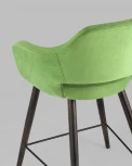 Стул полубарный Stool Group Саймон велюр травяной УТ000025173