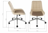 Компьютерное кресло Woodville Marco beige fabric 1938