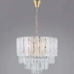 Подвесная люстра ILLUMICO IL3581-9ASQ-25 AB GENOA (220V, на цепи)