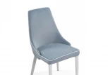 Стул на металлокаркасе kora 1 light blue / white
