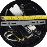 Подвесная люстра светодиодная с голосовым управлением пультом и управлением со смартфона регулировкой цветовой температуры и яркости ночным режимом и таймером LED LAMPS 81293