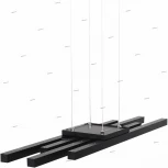 Подвесная люстра ST Luce Samento SL933.403.04 (LED, 220V, пульт управления, на тросе)