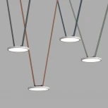 Трековый светильник 48V Denkirs Belty Flow DK5566-WH+BK (LED, круглые)