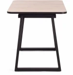 Стол MALTIDO ЛДСП/HPL/металл, 130 х 75+30 75 см, Дуб Вотан/чёрный Tetchair 19745