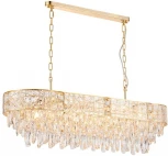 Подвесная люстра хрустальная Favourite Elysium 4720-10P (220V, на цепи)