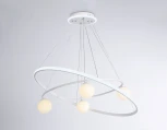 Подвесной светильник Ambrella Comfort FL66326 (регулировка яркости, LED, 220V, пульт управления, на тросе, шарики)