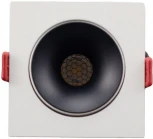 Встраиваемый точечный светильник AM Group AM480 BK+WH 7,7W