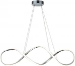 Подвесной светильник с таймером Escada Knot 10236/1 LED*60W Chrome 10236/1LED (220V, пульт управления, на тросе)