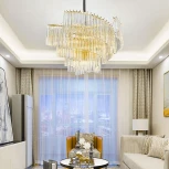 Подвесная люстра Waltz D60 ImperiumLoft Waltz01 (102208-26) (хрусталь, на цепи)