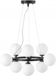 Подвесной светильник Lumina Deco Marsiada LDP 6033-9 BK (220V, на тросе, шарики, молекулы)