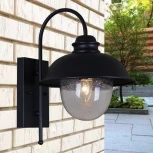 Настенный фонарь уличный Reluce 08300-9.2-001SJ BK (220V, фонарь, IP54)