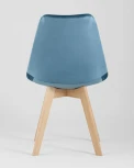 Стул Stool Group FRANKFURT велюр синий УТ000003740