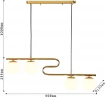 Подвесной светильник F-Promo Collana 4037-4P (220V, на проводе, шарики)