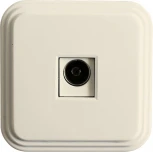 ТВ-розетка (слоновая кость) Stekker Брест 49063