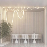 Светодиодная лента герметичная MonLIGHT-SIDE-A336-D40mm 24V Warm2400 360deg (15 W/m, IP65, 2835, 5m, wire x1) (Arlight, Вывод боковой, 3 года) 039321