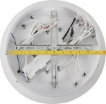 Потолочная люстра Natali Kovaltseva Sand LED LAMPS 81336 160W, белый, LED с RGB подсветкой (220V, пульт управления, управление смартфоном, цветы)