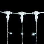 Гирлянда Занавес 1 x 9 м Белый с Мерцанием 220В, 900 LED, Провод Прозрачный ПВХ, IP54