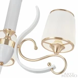 Подвесная люстра Arte Milano Florentia-3857 303857/3 Wh/Gd (220V, на цепи)