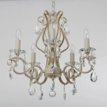 Подвесная люстра Abrasax Jasmin 2019/5 (220V, на тросе, свеча)