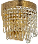 Настенный светильник Arti Lampadari Santa E 2.10.600 GB (220V, хрусталь, подвески)