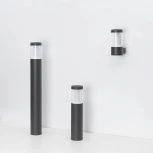 Наземный светильник LGD-STEM-BOLL-H900-10W Warm2700 (GR, 185 deg, 230V) (Arlight, IP65 Металл) 052702 (LED)