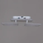 Потолочная люстра светодиодная на штанге с пультом Reluce 20536-0.3-4+1S WT