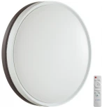 Настенно-потолочный светильник Sonex Nohava Brown 7668/EL пластик/темно-кор. LED 70Вт 3000-6000К D500 IP43 пульт ДУ (220V, круглые)