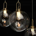 Подвесной светильник DeMarkt Крайс 657011307 (LED, 220V, на проводе, шарики, паук)