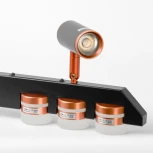 Подвесной светильник со спотами Lussole Gilbert LSP-7173 (LED, 220V, на тросе)