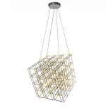 Подвесной светильник iLedex Stratosphere FQ-800-125 CR (220V, на тросе, куб)