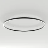 Подвесной линейный светильник LED SP-LINE-HANG-ARC-O3535-D1500-124W Warm3000 (BLACK, 230V) (Arlight, Металл) 034009(1)