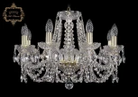 Подвесная люстра Art Classic 11.11 11.11.8.195.Gd.Sp (220V, хрусталь, на цепи, подсвечник, свеча)
